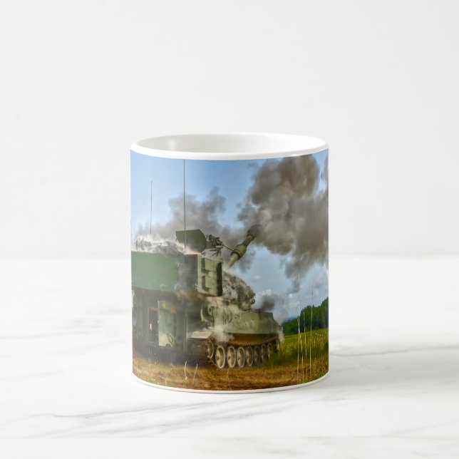 SELBSTPROPELLED HOWITZER - M109 Paladin Kaffeetasse (Mittel)