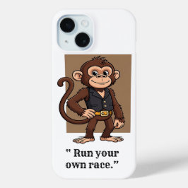 Selbstsichere Affen– Einfache Lifest iPhone / iPad Case-Mate iPhone Hülle