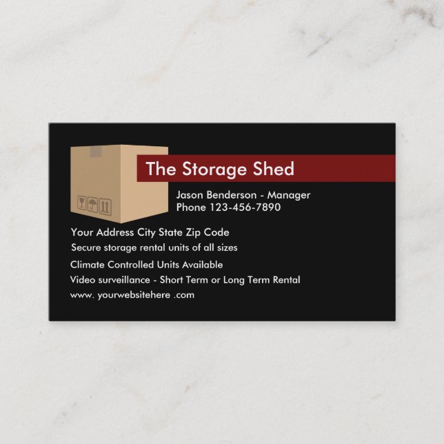 Selbstspeicher Businesscards Visitenkarte (Vorderseite)