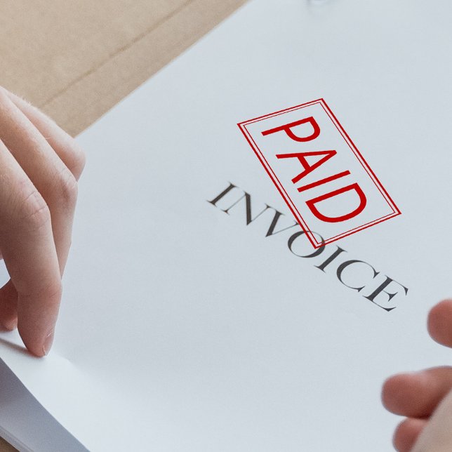 Selbstständige Briefmarke der Bezahlung Permastempel (Von Creator hochgeladen)