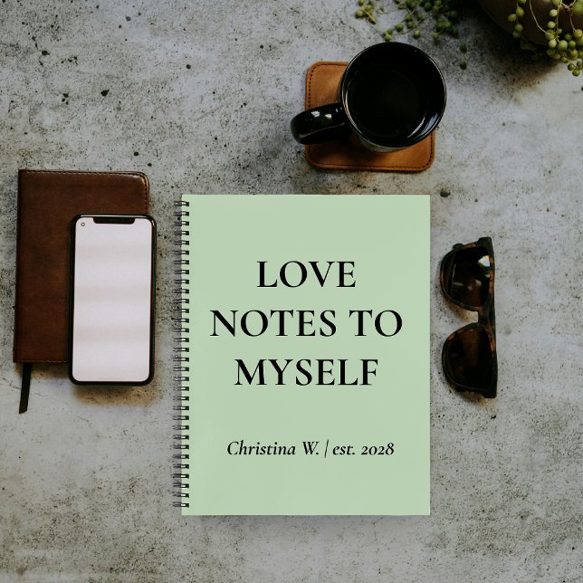 Selbstständige Liebe Journal für Frauen, Affirmati Notizbuch (self love journal, spiral notebook for women, singles gift journal, birthday gift for women,)