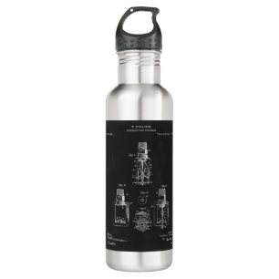 Selbsttätige Feuerlöschanlage Edelstahlflasche
