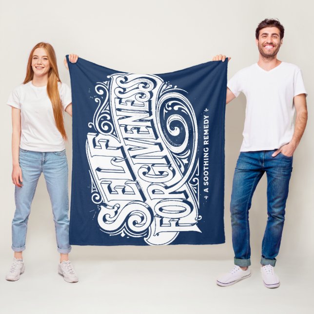 Selbstvergebung Fleecedecke (Beispiel)
