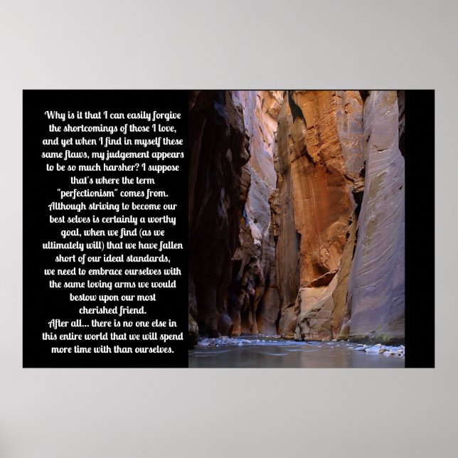 Selbstverschuldung Inspiration Poster (Vorne)