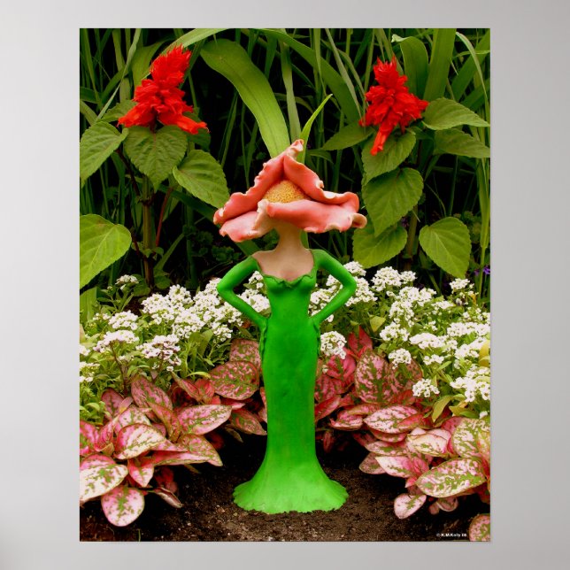 Selbstversorgender Garten Poster (Vorne)
