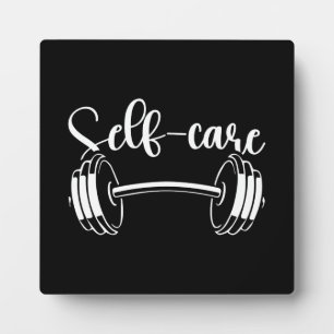 Selbstversorgung - Fitness Gym Workout Motivierend Fotoplatte