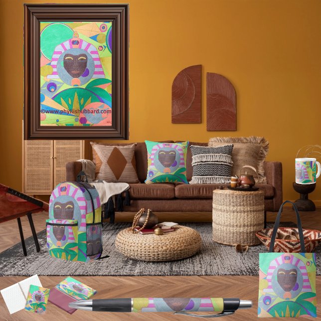 Selbstversorgung ist eine Reise in die Luft Post-it Klebezettel (Get the full "Black Empress" collection at https://bit.ly/Journey2Kamitology.)