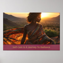 Selbstversorgung ist eine Reise in die Luft Poster