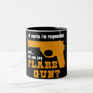 Selbstverständlich bin ich, tat Sie Aufflackern-, Zweifarbige Tasse
