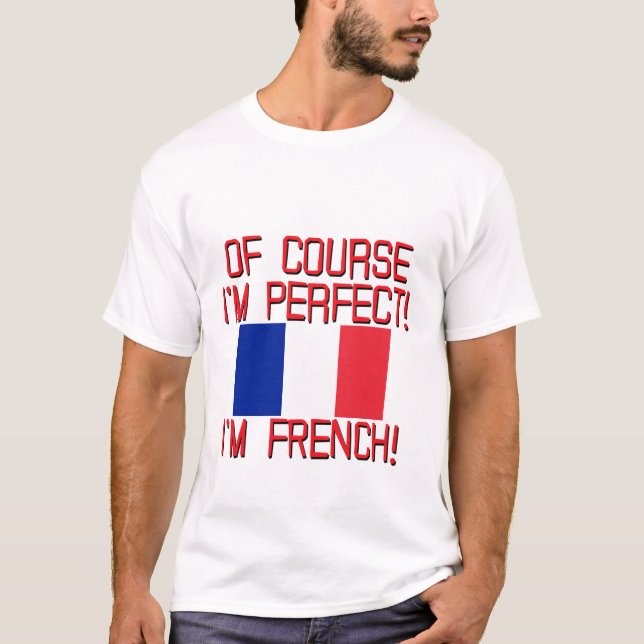 selbstverständlich im perfektes im FRENCH.png T-Shirt (Vorderseite)