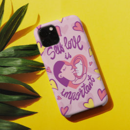 SELBSTVERSTÄNDLICHE LIEBE IST WICHTIG iPhone 14 PRO MAX  HÜLLE