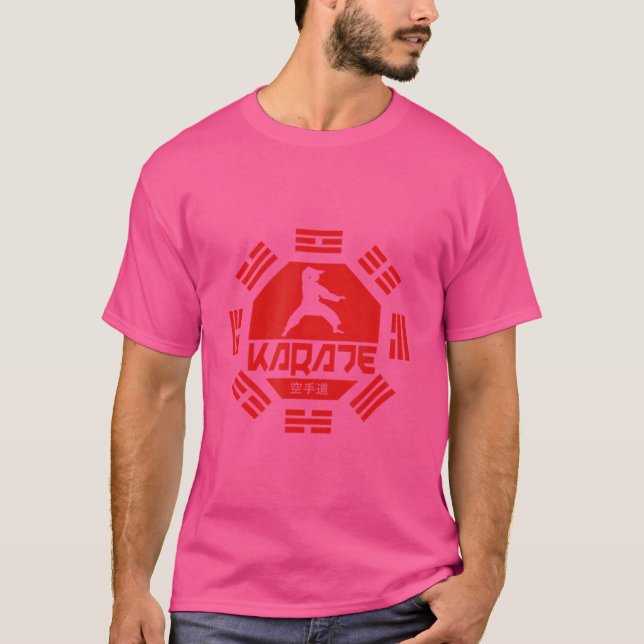 Selbstverteidigungskarate T Shirt Martial Arts Shi (Vorderseite)