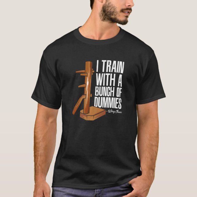 Selbstverteidigungstraining von Wing Chun 1 T-Shirt (Vorderseite)