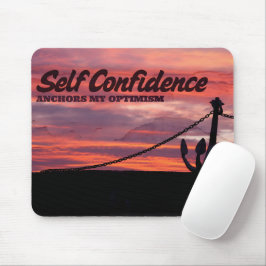 "Selbstvertrauen" Motivation Affirmation Mousepad