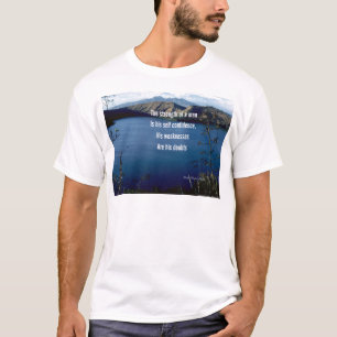 Selbstvertrauen-motivierend Notierung T-Shirt