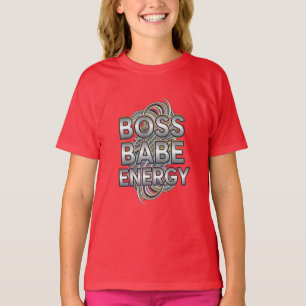 Selbstvertrauen sieht gut aus – Boss Babe Tee