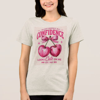 Selbstvertrauen Tri-Blend Shirt