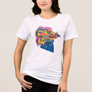 Selbstwertgefühl im Aufbau Tri-Blend Shirt