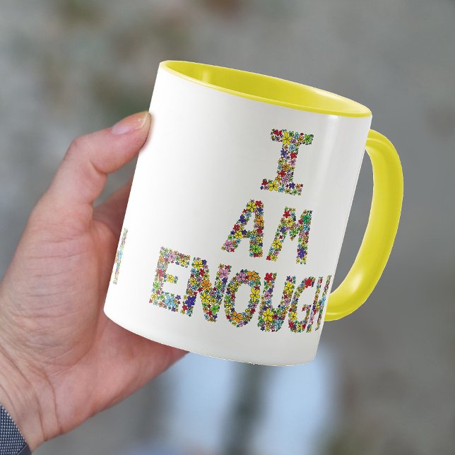 Selbstwertgefühl inspirierende Tasse (Von Creator hochgeladen)