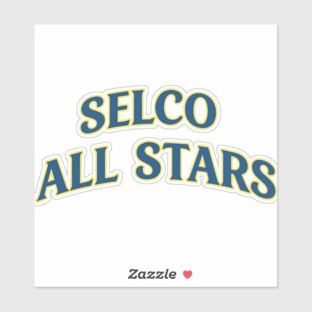 SELCO All Stars Aufkleber (Blatt)