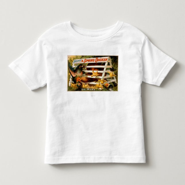 Seldens lustige Farce, ein Frühlings-Huhn-Spiel 2 Kleinkind T-shirt (Vorderseite)