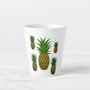 Sélection des ananas Latte Mug