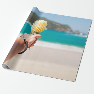 Selektive Fokusfotografie von Fruchthaltern Geschenkpapier