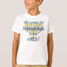 Selektiver Mutismus Hanukkah-T - Shirt