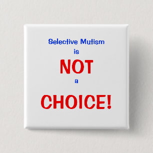 Selektiver Mutismus keine Wahl Button
