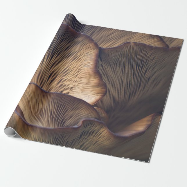 Selektives Foto des Pilzes Geschenkpapier (Ungerollt)