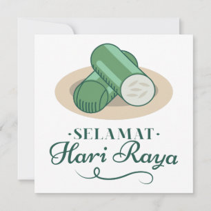 Selemat Hari Raya // Islamische Eid Celebration Karte