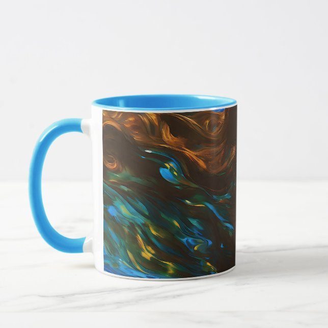 "Selene" - Frauen im Wasser Tasse (Links)