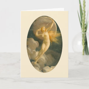 Selene, Göttin des Mondes   Jules Machard Karte