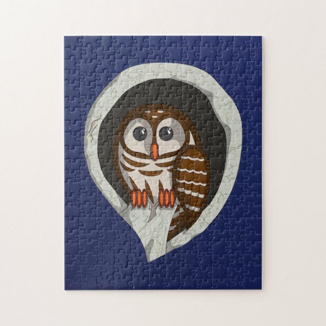 Selene the Owl Puzzle (Vertikal)