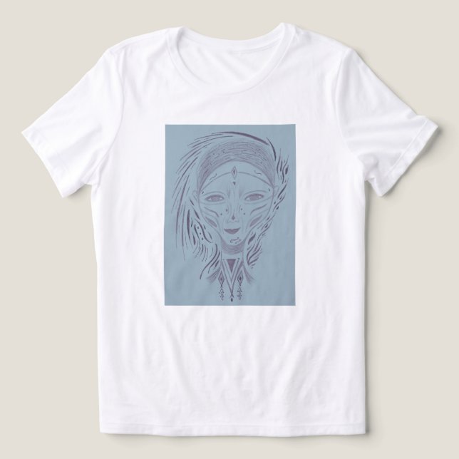 Selene Tri-Blend Shirt (Design Vorderseite)
