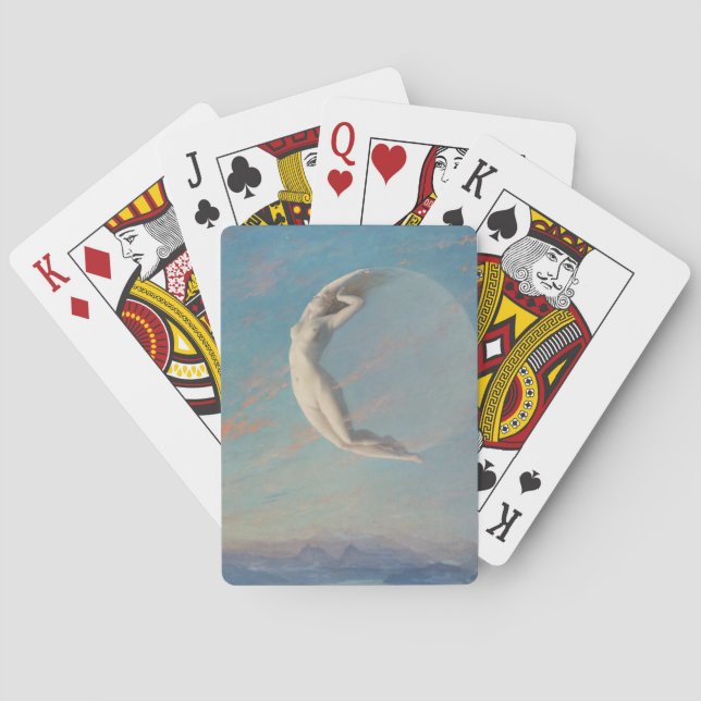 Séléné von Albert Aublet Spielkarten (Rückseite)