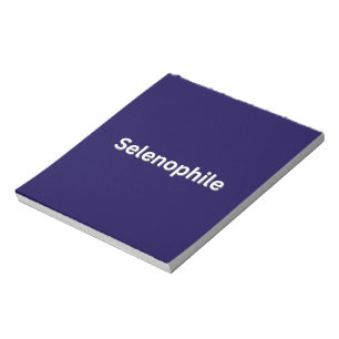 Selenophile Moon Lover Notizblock