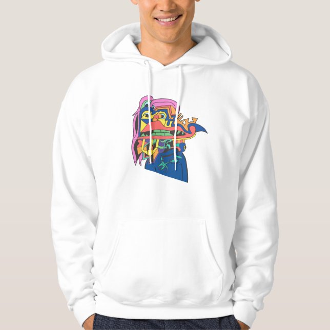 Self Esteem Under Construction Hoodie (Vorderseite)