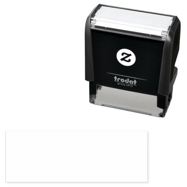 Self Inking Rubber Stamp Permastempel (Beispiel)