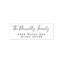 Self Inking Rubber Stamp Permastempel