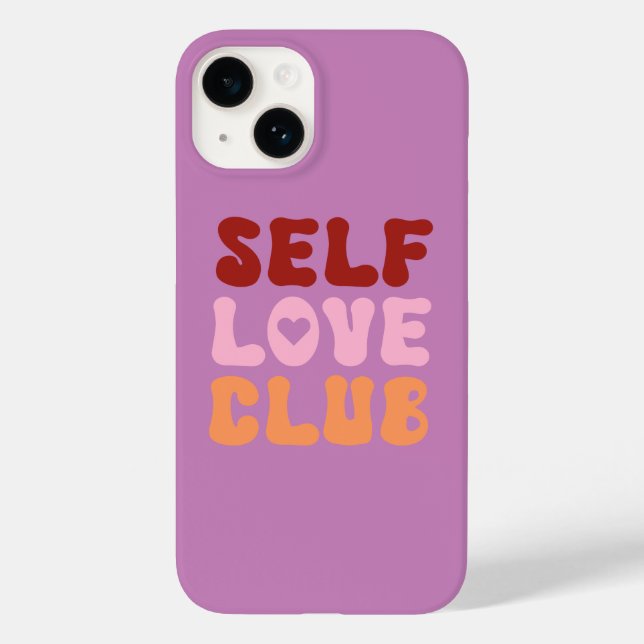 Self Love Club coque iphone (Verso)