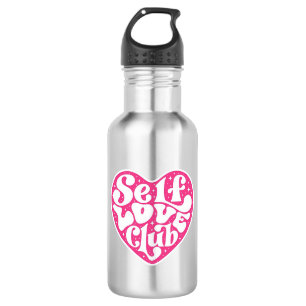 Self Love Club Edelstahl-Wasserflasche Edelstahlflasche