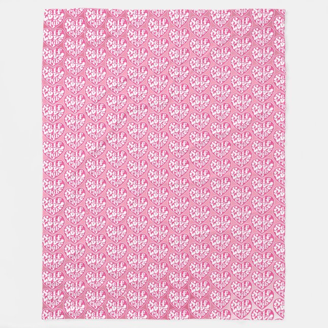 Self Love Club Fleece Blanket (Vorderseite)
