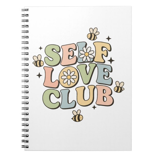 Self Love Club - Mental Health Matters Notizblock (Vorderseite)