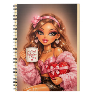 self love valentine book notizblock