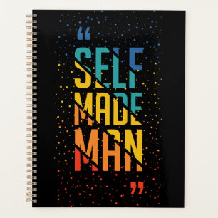 Self Made Man Funny LGBTQ Pride Month Planer