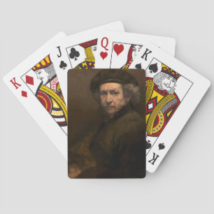 Self-Portrait, 1659 (oil on canvas) Spielkarten