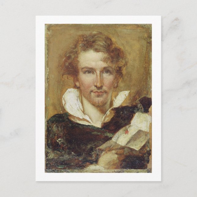 Self Portrait, 1823 Postkarte (Vorderseite)