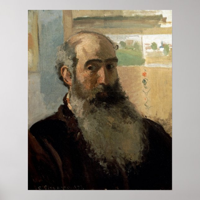 Self Portrait, 1873 Poster (Vorne)