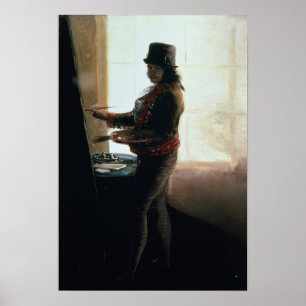 Self Portrait in the Studio Poster